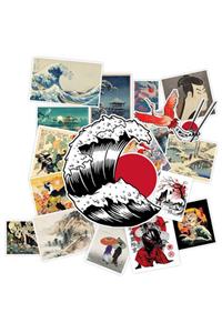 ZipZap Japan Art Sticker Paketi 20 Adet Sticker
