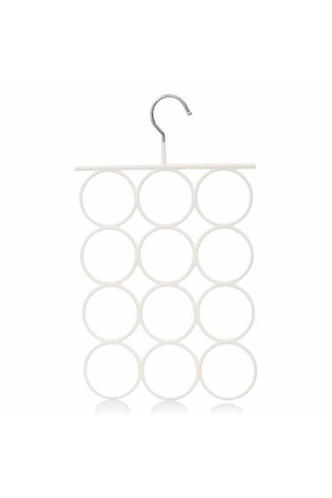 SheForShe 12 Bölmeli Çok Fonksiyonlu Eşarp Ve Kravat Askısı