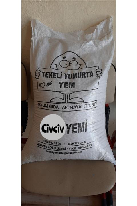 TEKELİ YUMURTA YEM Civciv Yemi 25 Kg