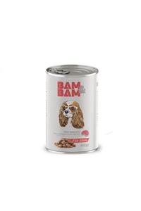 BAM&BAM Sığır Etli Soslu Yetişkin Köpek Konservesi 400 gr x 24 Adet