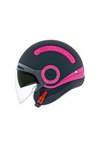 Nexx Sx.10 Mat Pembe-siyah Yarım Açık Kask