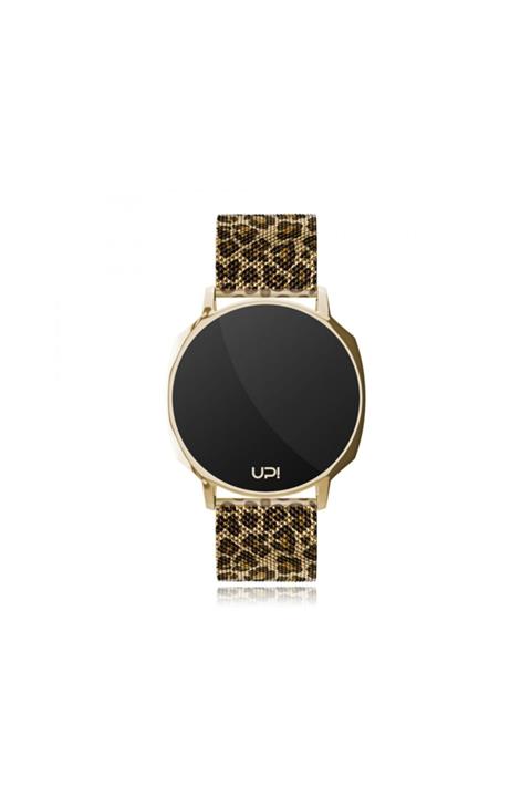Up! Watch Upwatch Xt Gold Leopar Unisex Kol Saati