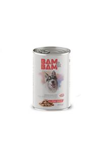 BAM&BAM Somonlu Soslu Yetişkin Köpek Konservesi 400 gr x 24 Adet