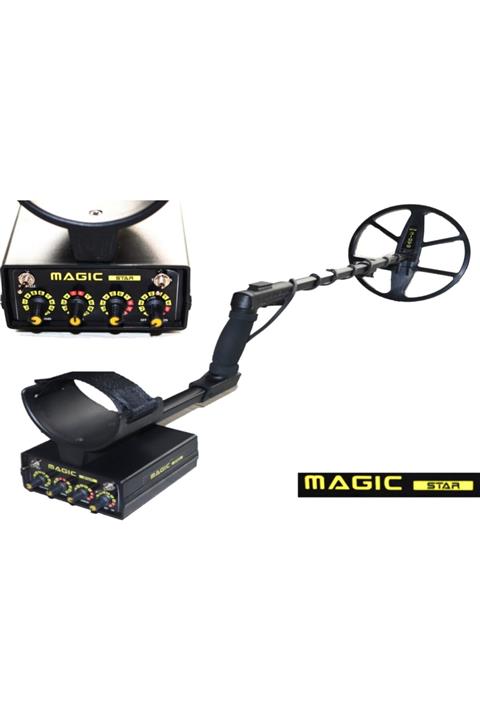 Magic Star Çift Ses Ayrımlı Magicstar Pro Derin Define Dedektörü - Korumalı Taşıma Çantası Hediye