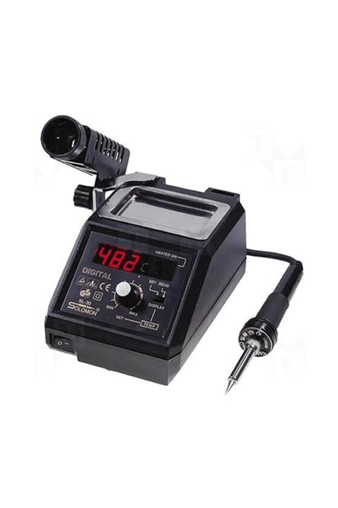 Solomon Sl-30 Isı Ayarlı Dıgıtal Göstergeli Istasyonlu Havya