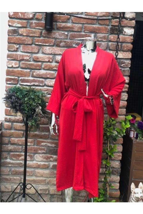 etamincebursa Kırmızı Kimono