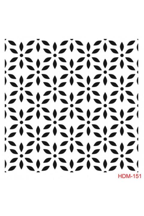 Cadence Boya Stencil (şablon) Home Decor 25*25 Hdm-151