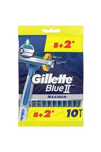 Gillette Blue2 Maximum Kullan At Tıraş Bıçağı 8+2'li