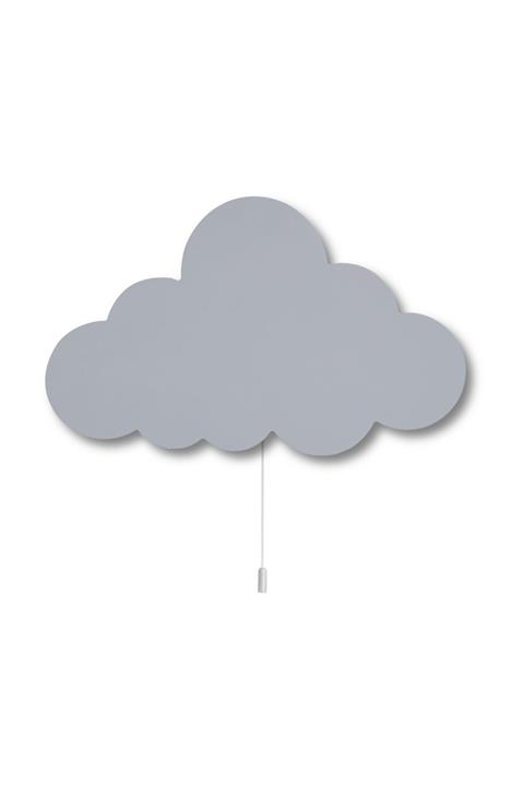 instababyrooms Ahşap Bulut Aydınlatma Gri