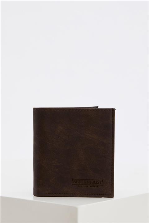 DeFacto Erkek Kahverengi Suni Deri Cüzdan V7507AZ21WN