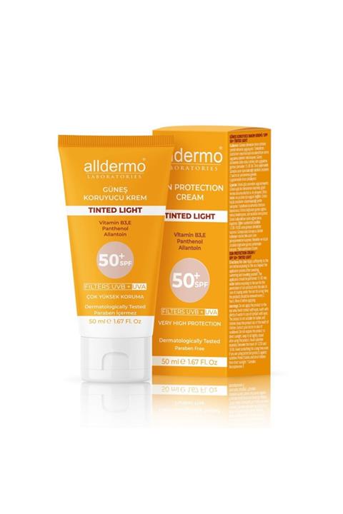 Alldermo Tinted Light Güneş Koruyucu Krem Spf 50+ 50 ml Txcebe9E674146