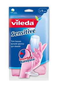 Vileda Sensitive Eldiven No 9 Büyük Boy