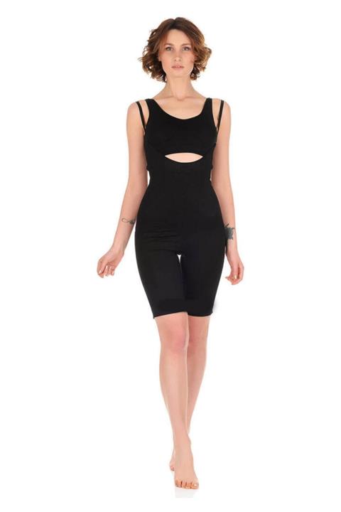 bejamonti Kadın Siyah Tam Boy Korse 9006