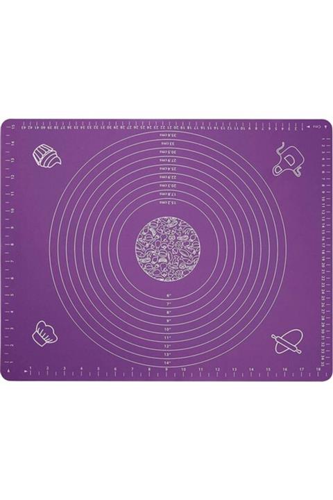 bimbambom Silikon Ölçülü Çok Amaçlı Hamur Matı