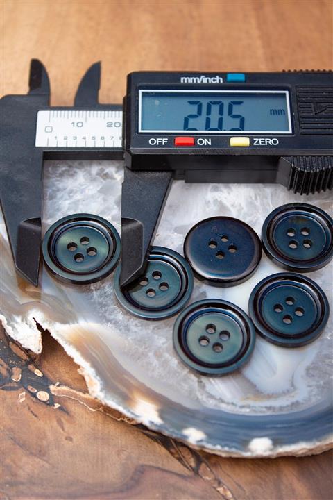 BUTTONHOUSE 25 Adet Ceket Düğmesi 20 Mm Haki