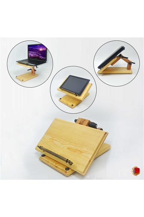 Bayz Tasarım Bayz Ayarlanabilir Laptop Standı Notebook Yükseltici