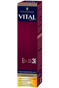 SCHWARZKOPF VITAL Vıtal Colors Tüp Boya 7-1 Küllü Kumral