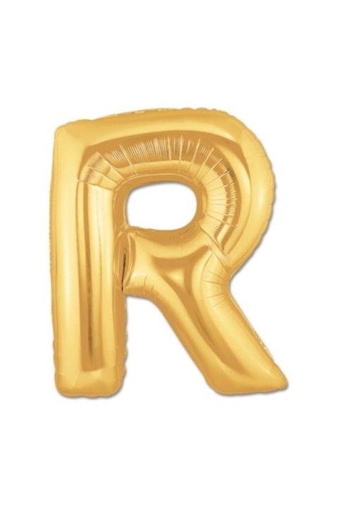 BalonEvi R Folyo Balon Gold