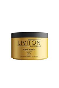 Liviton Professional 24k Gold Serisi Altın Maske 300 ml