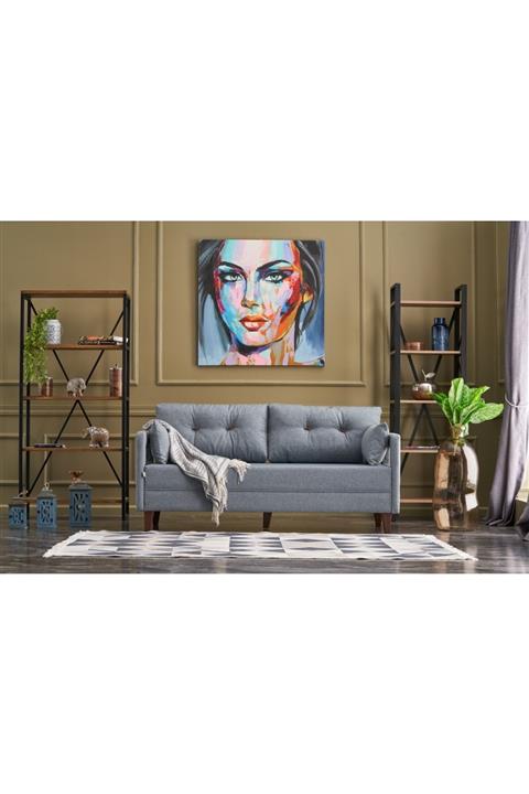 Evdebiz Comfort Yaşam Serisi Üçlü Kanepe