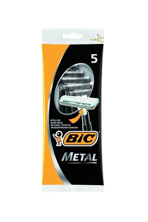 Bic (12 Paket) Metal Tıraş Bıçağı 5 'li Poşet - Kullan-at Bıc Tıraş Aleti