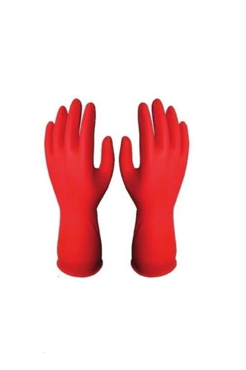 AS YA AVM Bulaşık Eldiveni Kırmızı L