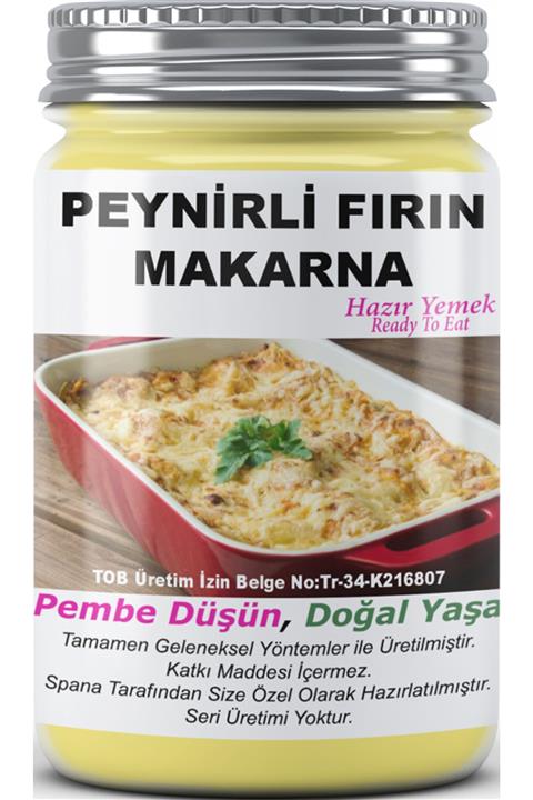 SPANA Peynirli Fırın Makarna Ev Yapımı Katkısız 330gr