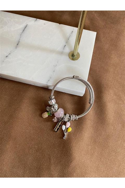 Alle Accessories Kadın Balon Figürlü Charm Bileklik