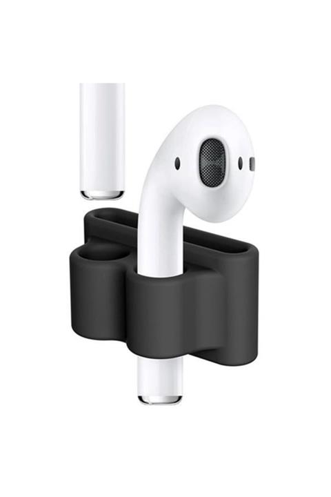 Mimozaavm Airpods Uyumlu Saat Kordonu Silikon Kulaklık Tutucu Aparat
