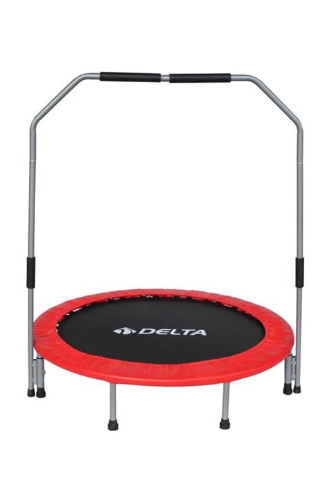 Delta Tutamaçlı 115 cm Kırmızı Trampolin (45 inç Trambolin)