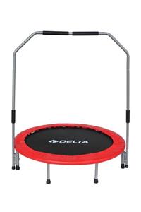 Delta Tutamaçlı 115 cm Kırmızı Trampolin (45 inç Trambolin)