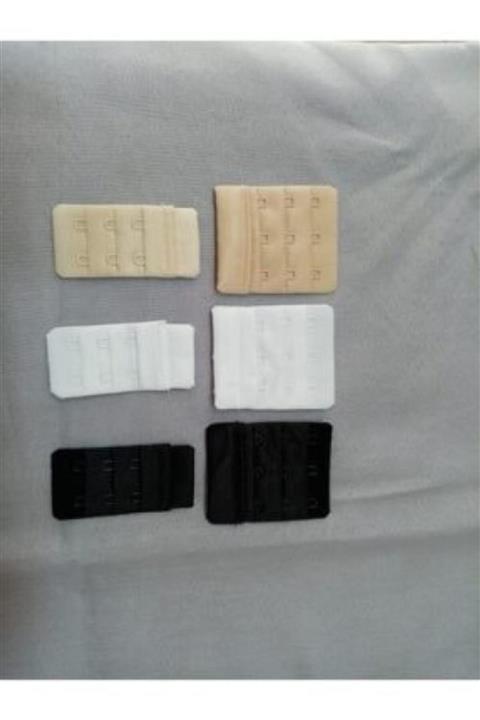 TEKSTİLCİM 6'lı Sütyen Agraf Seti