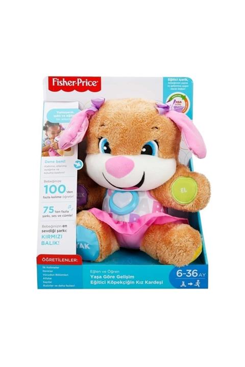 FISHER PRICE Oyuncak Lnl Eğitici Köpekçiğin Kız Kardeşi Fpp83