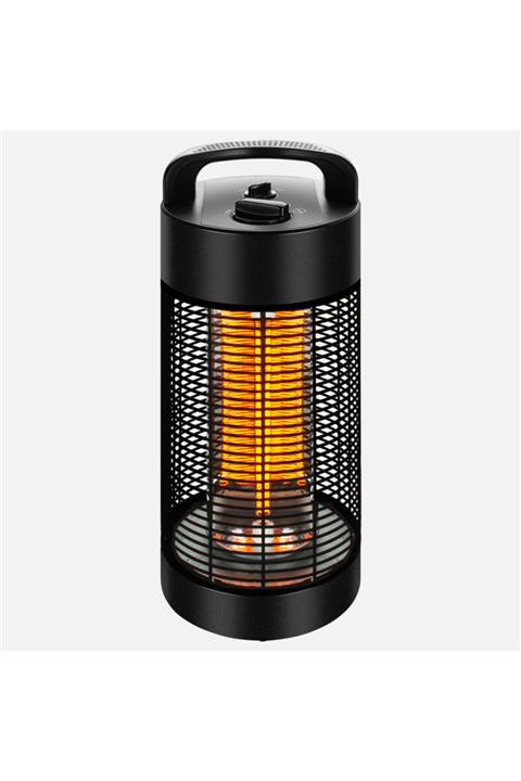 DLC Elektrikli Kutu Silindir Tasarım 360 Derece Dönebilen Soba Heattube Isıtıcı Isıtan Yanan Ufo Tarzı