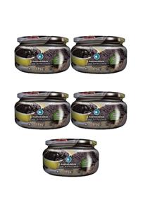 MarmaraBirlik Siyah Sade Ezme Zeytin 175 gr Cam X 5'li Paket