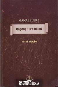 Türk Dil Kurumu Yayınları Makaleler 3  Çağdaş Türk Dilleri