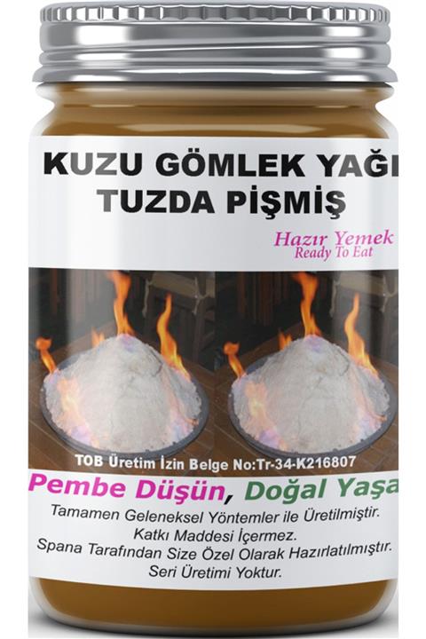 SPANA Dana Yağsız Kıyma Tuzda Pişmiş Ev Yapımı Katkısız 330gr