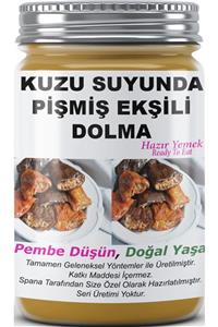 SPANA Ev Yapımı Katkısız Kuzu Suyunda Pişmiş Ekşili Dolma 330gr