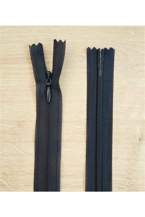 Kezban Tekstil Lacivert Gizli Fermuar 40 Cm 1 Adet