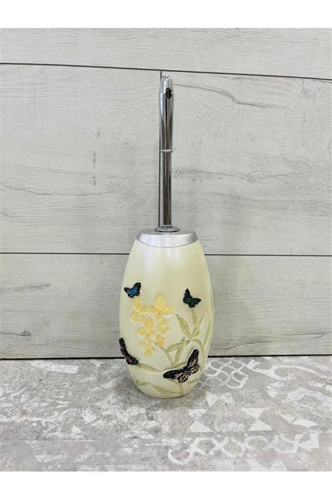 Dilek Polyester Banyo Wc Fırçalık Spring