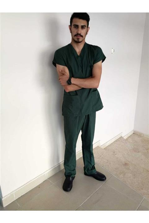 Tıbbi Giyim Likralı Unisex Hemşire Forması