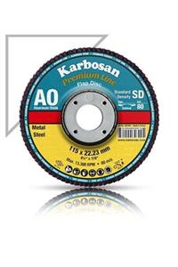 KARBOSAN 115x22.23 80 Kum 983465 Premium Line Ao Flap Disk Zımpara