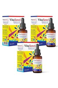 Allergo Vitasanol Damla 30ml-3 adet-skt:04/2023