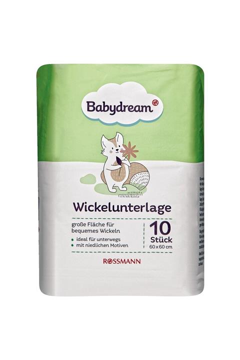 BABYDREAM Bebek Alt Değiştirme Örtüsü 10 Adet