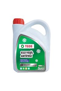 Teos -22 Derece Organik Yeşil Antifriz 3 Litre