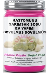 SPANA Kastomunu Sarımsak Sosu Soyulmuş Dövülmüş Ev Yapımı Katkısız 330gr