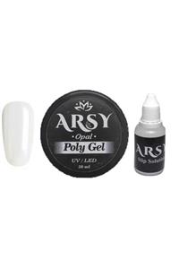 Arsy proffessionel 30 Ml Sert Kıvam Poly Jel Ve 30 Ml Poly Solisyon Seti