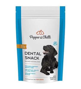 Pepper Chilli Dental Snack Diş Sağlğı Tahılsız Köpek Ödülü 200 Gr