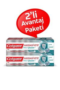 Colgate Diş Macunu Hassasiyete Pro Çözüm Anında Rahatlama 75 ml x 2 Paket