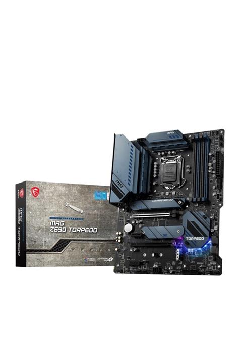 MSI Mag Z590 Torpedo Ddr4 5333mhz Hdmı Dp M.2 Usb3.2 Atx 1200p